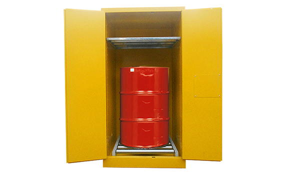 单桶油桶防爆柜